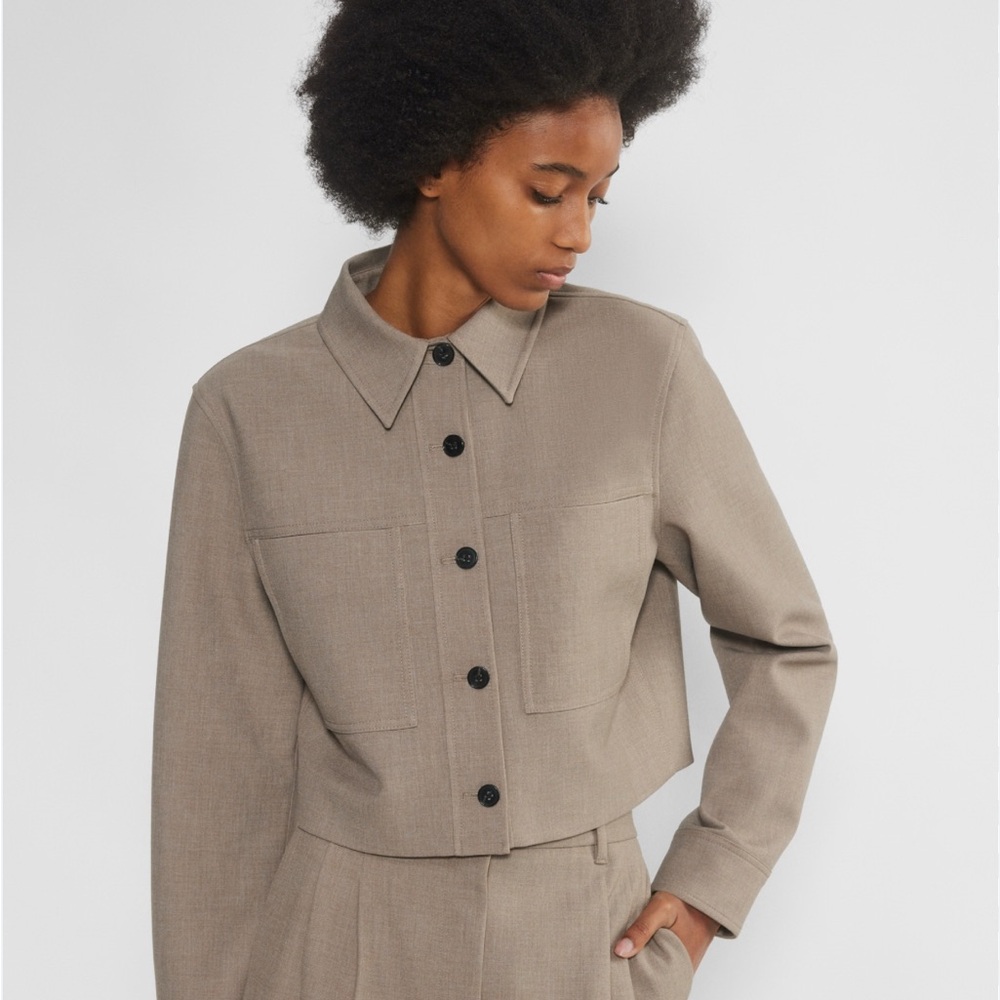 Aritzia Taupe Blazer Jacket
